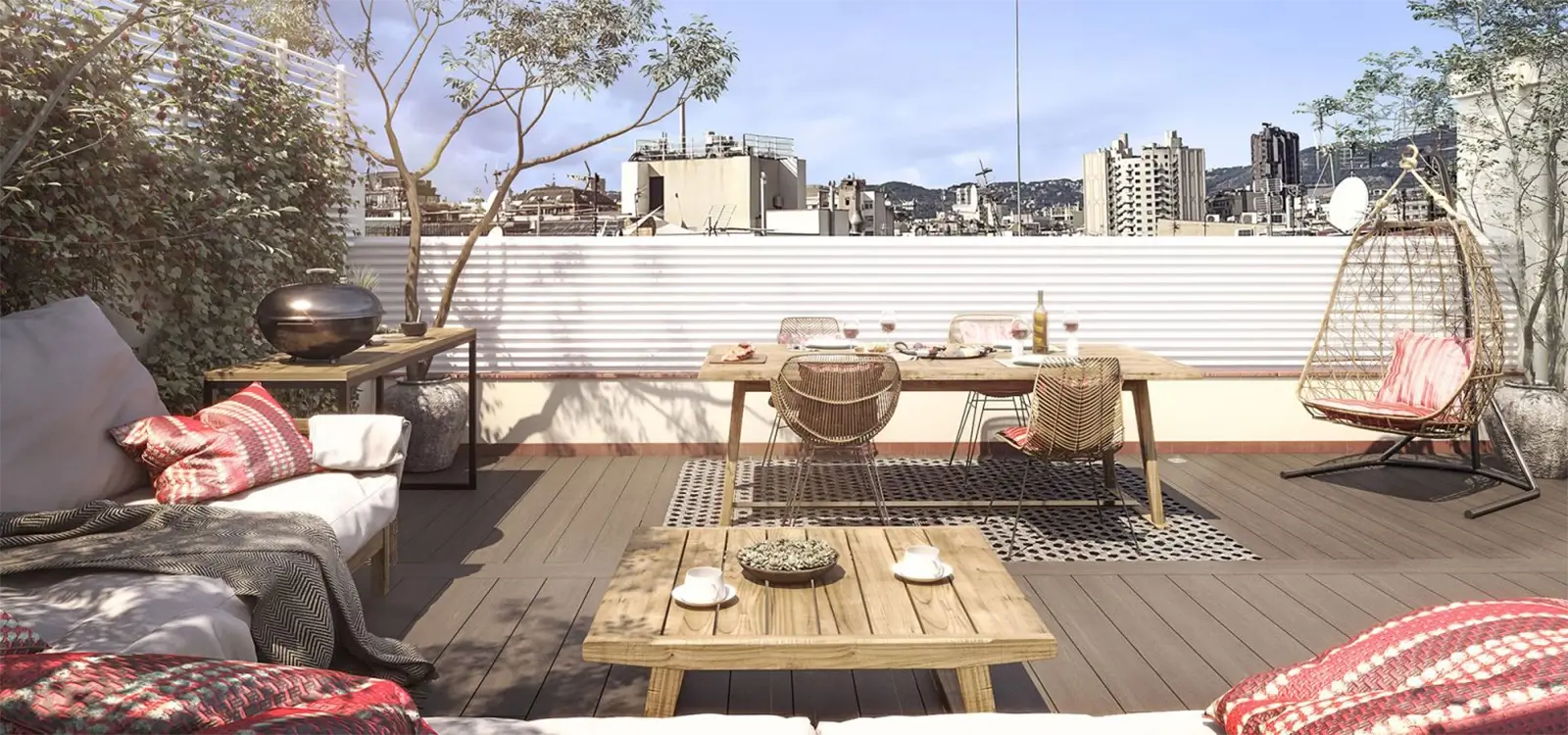 Urbe Living Barcelona | Triangle Born | Rooftop